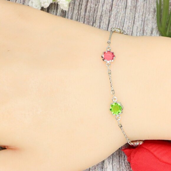 "Trendy Handmade Bracelet – A Stylish Gift for Women & Girls, MAR091878 - Picture 1 of 10